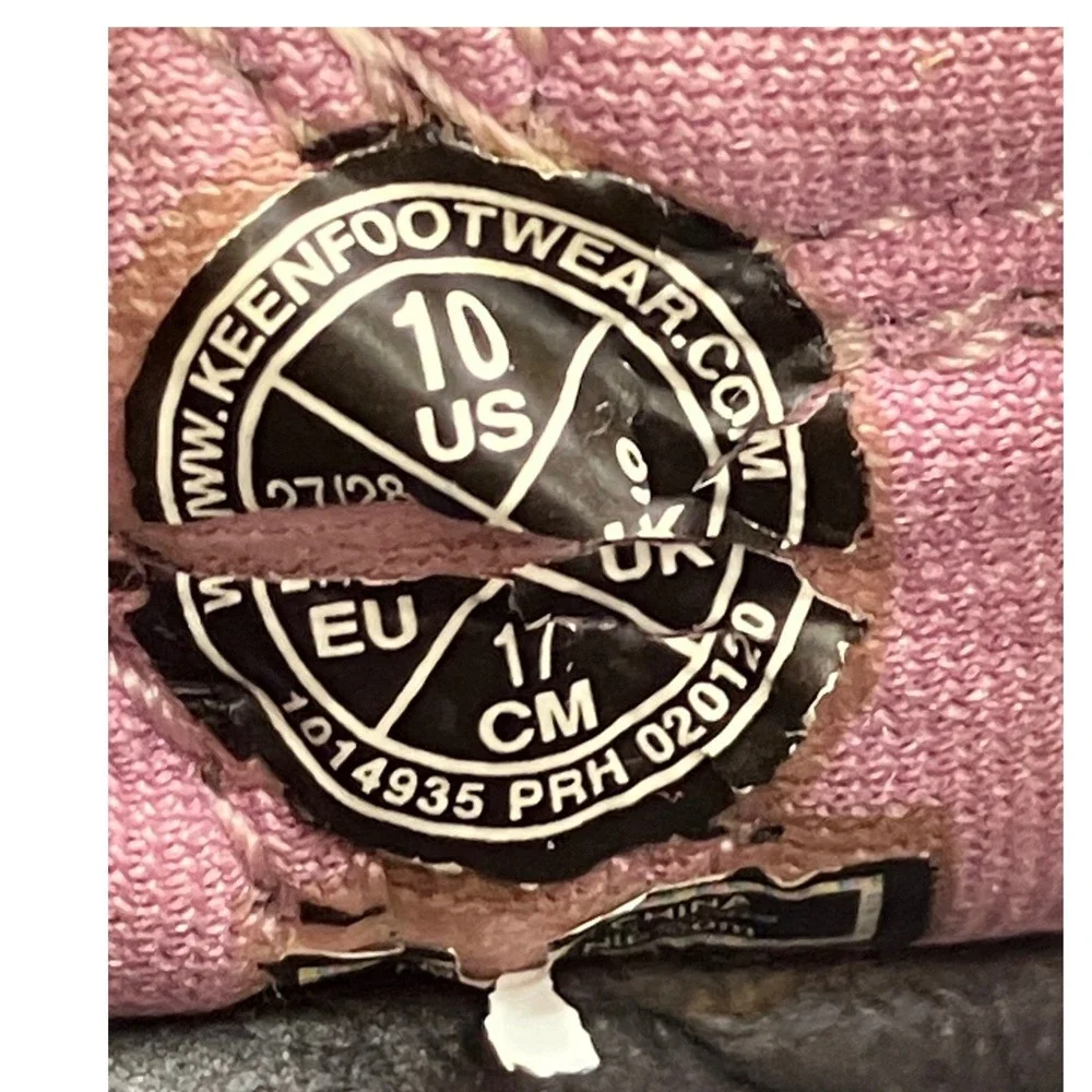 KEEN Newport H2 Kids Pink Striped Washable Water Sandals Size 10 US 1014935 - Picture 7 of 7